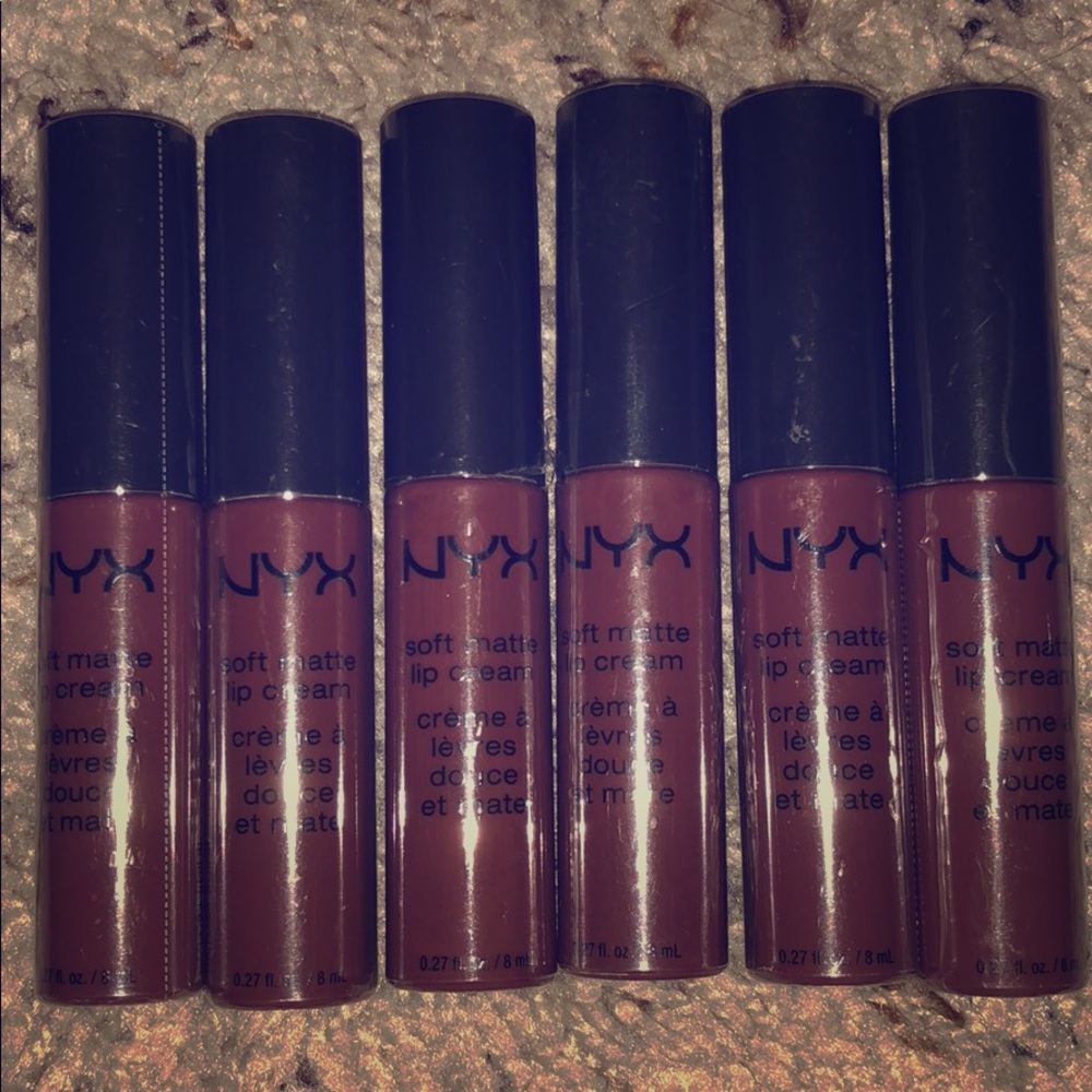 NYX soft matte lip cream lipsticks in shade Berlin
